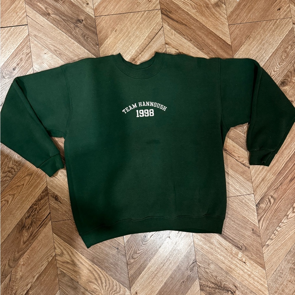 Vintage Green crewneck